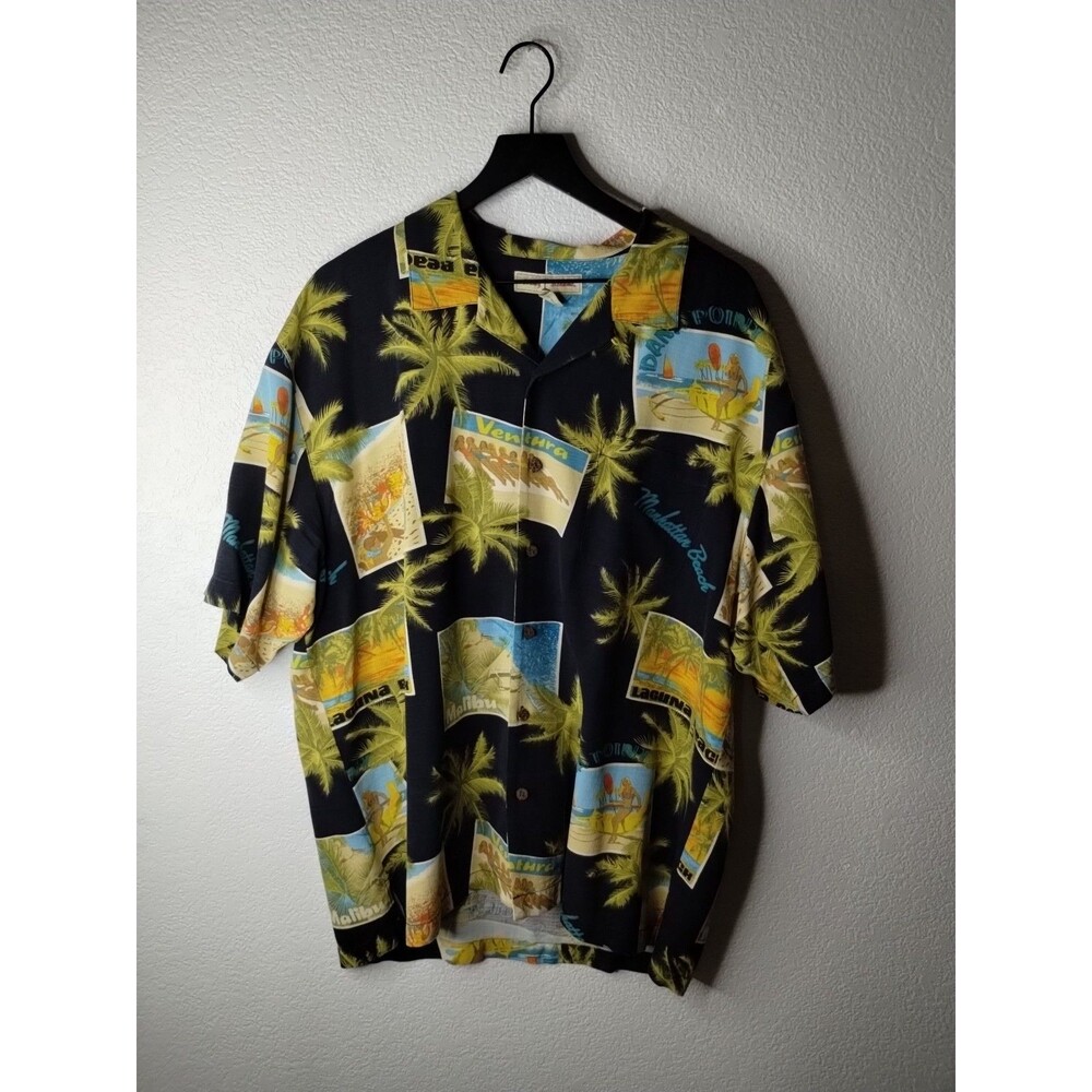 Tommy Bahama Silk Shirt XL